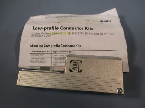 ALLEN BRADLEY LOWPROFILE CONNECTOR KIT 2090K6CKD15F
