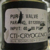 Brooks Automation CTICryogenics OnBoard 10 Cryopump 8116231G002R 8112578G001