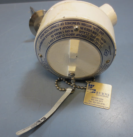 Burns Thermocouple Probe 1425113E2833 Order # S000428795100 1000 PSI Max