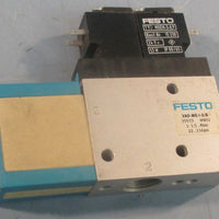 Festo VADMEI3/8 Vaccum Generator 35533 24 VDC 1.5  8 Bar 22116 PSI