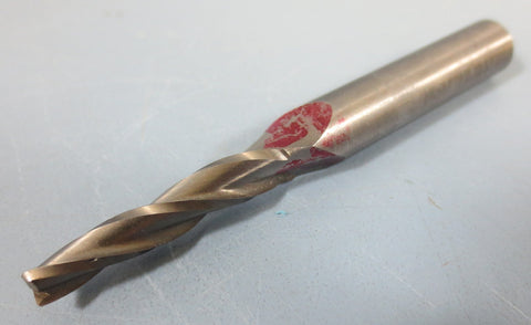 Riverside 2° Carbide Tapered End Mill: T26S2, 3/16"DIA, 3/8"SHK, 3FL, USA