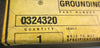 CAT 0324320 Grounding Straps 25 in Length 0.50 in Bore 1.04 in Width Lot of 2