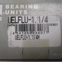 NTN UltraClass Flange Block Bearing, 2 Bolt, 11/4" Dia Shaft, 51/8" Ball