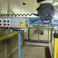 HM Cross Workstation Bridge Crane 1000 lb Capacity Telescoping, Tilt , Moveable