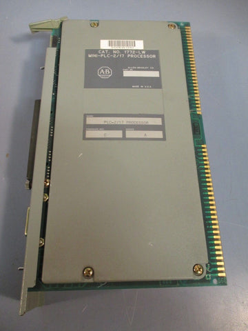 Allen Bradley MiniPLC2/17 Processor, F/W Rev. E 1772LW