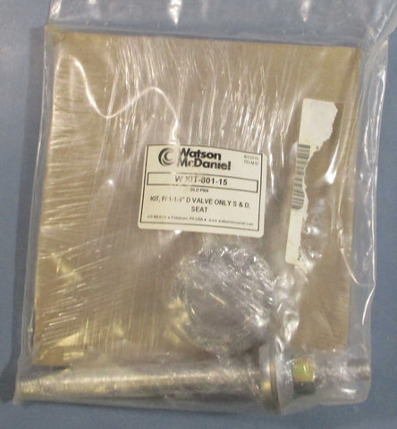 Watson Mcdaniel W-Kit-801-15 Valve Rebuild Kit 1-1/4" Kit