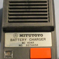 Mitutoyo BC404A Battery Charger Input AC 120V Output DC 3.6v