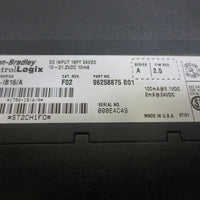 Allen Bradley 1756IB16 Control Logix Module 24V Vdc Series A F/W Rev 2.5