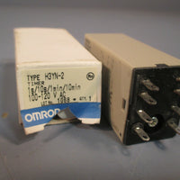 Omron Time Delay Relay 100-120 VAC H3YN-2