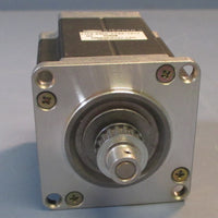 Astrosyn Stepper Motor 23KMK723T31V No. T0Z08 w/ Set Screw Toothed Pulley Used