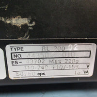 SAUTER RL 200 PRECISION BALANCE SCALE RANGE 100mg220g 15VA, 50/60Hz