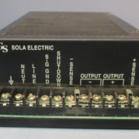Sola Electric 86-24-262 115/230 VAC Rectifier Power Supply Used