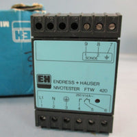 Endress & Hauser FTW 420 Nivoterter Level Limit 220V 50/60Hz