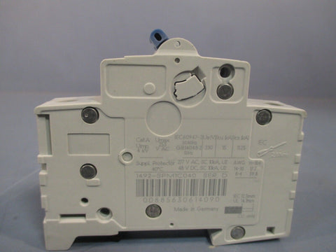 Allen-Bradley Circuit Breaker Ser. D 1492-SPM1C040