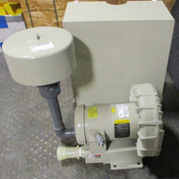 Gast Regenair R5325A2 Regenerative Blower Solberg FS31P250 & Noise Dampener