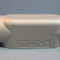 Appleton APP C67 2" Grayloy FM7 Conduit Body Type C Straight 50 CU IN NIB