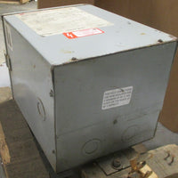 Cutler Hammer S48G11S05N 5 KVA 1 Phase 480 Pri to 120/240 Sec Transformer