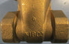 Nibco T-134 Gate Valve NL1M00A 1" Threaded 150lb SWP 300lb CWP