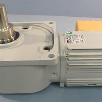 Nissei GTR FS45N10-MV08TLVWNX 3-Phase Induction Motor 1HP 10:1 Ratio 72128306001
