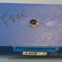 Vibration Eliminator Co. Neoprene Isolator Model 240S3 1100 lb Rated Load
