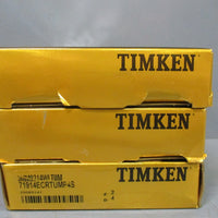 Timken 3MM9314WITUM Super Precision Bearing d-2 D-4 71914ECRTUMP4S Set of 3