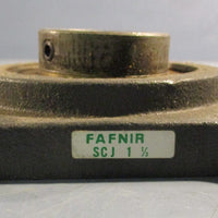 Fafnir T40108 SCJ 1 1/2  Square Four Bolt Flange Bearing 11/2" Bore (Lot of 2)