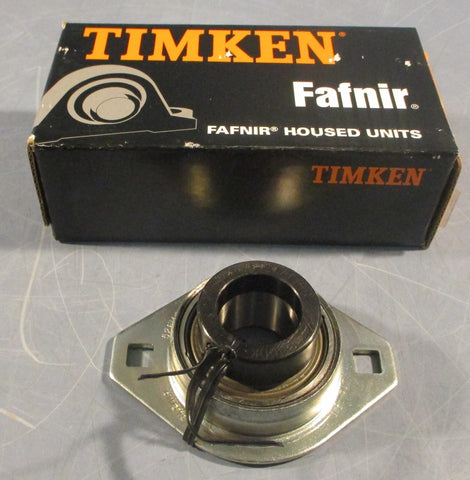 Timken Fafnir VFMST1 Flange Mount Bearing Unit Eccentric Collar Locking 1" Bore