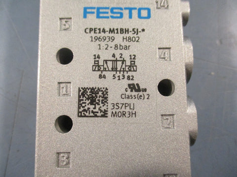 Festo CPE14-M1BH-5L-1/8 Solenoid Valve Series HD02 24V DC 0.3 MPa - 0.8 MPa