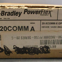 Allen Bradley 2075020COMM Ser A Option Card Powerflex 14VDC 250mA