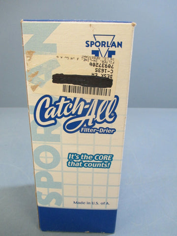 Sporlan 401021 Catch All Filter Drier 3/8 ODF Solder C163S