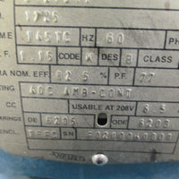 Baldor VM8005T 2Hp 1725Rpm 3Ph Industiral Electric Motor  Used