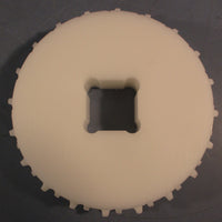 Unbranded Molded Sprocket 6.4" PD 20 Teeth 11/2" Square Bore (Lot of 2)
