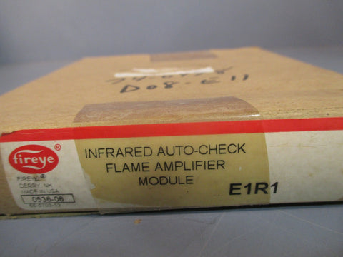 FIREYE INFRARED AUTOCHECK FLAME AMPLIFIER MODULE E1R1