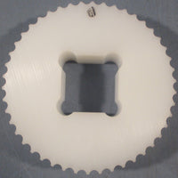 Timing Sprocket Square Bore 11/2" Bore 46 Teeth 3/8" Channel UHMW (Lot of 8)