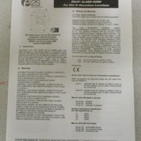 e2S D2XS1DC024CB1A1R Emergency Warning Horn D2xS1 Horn 24V dc 10-30V dc