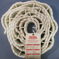 Intralox 900 Series White Conveyor Belt 3.2" W x 19.59' L 10.8" Spacing 220 Rows