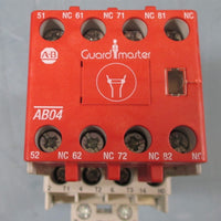 Allen Bradley 100SC16UZJ14BC Series B Safety Contactor Guardmaster Used