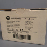AllenBradley Industrial Circuit Breaker 1 Pole Ser A 1489A1D010