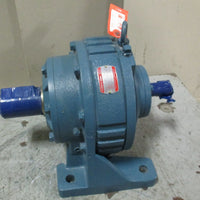 Shimpo Nidec ER71D Coronet Gear Reducer 71:1 Ratio 1.8 kW Input 28 & 55mm Shaft