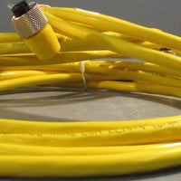 Lumberg Automation RST 4-RKWT 4-602/2M M to F Angled M12 2m Cable Lot of 3