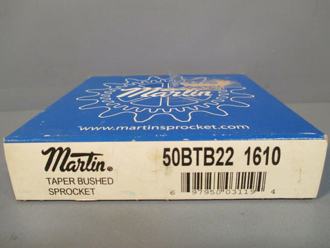 Martin Taper Bushed Sprocket 22 Teeth 50BTB22 1610