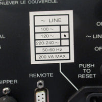 Hewlett Packard 89072A Autosampler Model SHLR, 117V, 0.70 Amps 50/60Hz