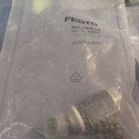 Lot of (5) FESTO GRLA1/4PK6B One Way Flow Control Valve 151174