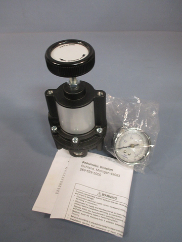 NATIONAL-BULK-EQUIPMENT 1-2 SER STANDARD PRECISION AIR FILTER REGULATOR WM-50037