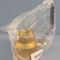 Grainger 1PYZ5 2" F x F Exhaust Brass Ball Valve 200 PSI, Hand Operated