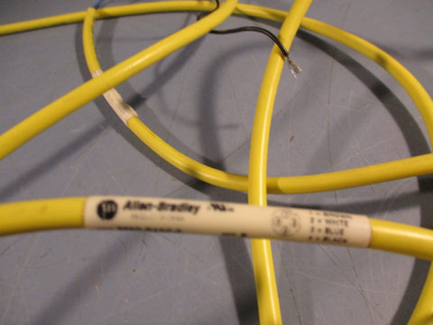 Lot of (2) Allen Bradley 889D-R4AC-5 Ser. B Single Ended DC Micro Cordset 4-Pin
