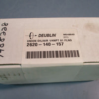 SEALED DEUBLIN 2620140157 Rotary Union Oil/Air 1/4npt 81 Flange