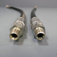 2 New Parker 104Q12 Hydraulic Hose Different Size Hoses