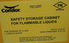 Condor 42X503A Flammable Liquid Safety Cabinet 12 Gallon Capacity 35" Tall