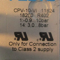Festo CPV10VI Solenoid Valve Manifold 18200 w/ (2) 161414 and (1) 161416